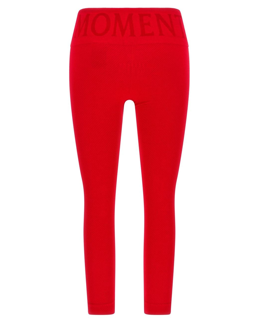 Perfect Moment Red High Waist Leggings