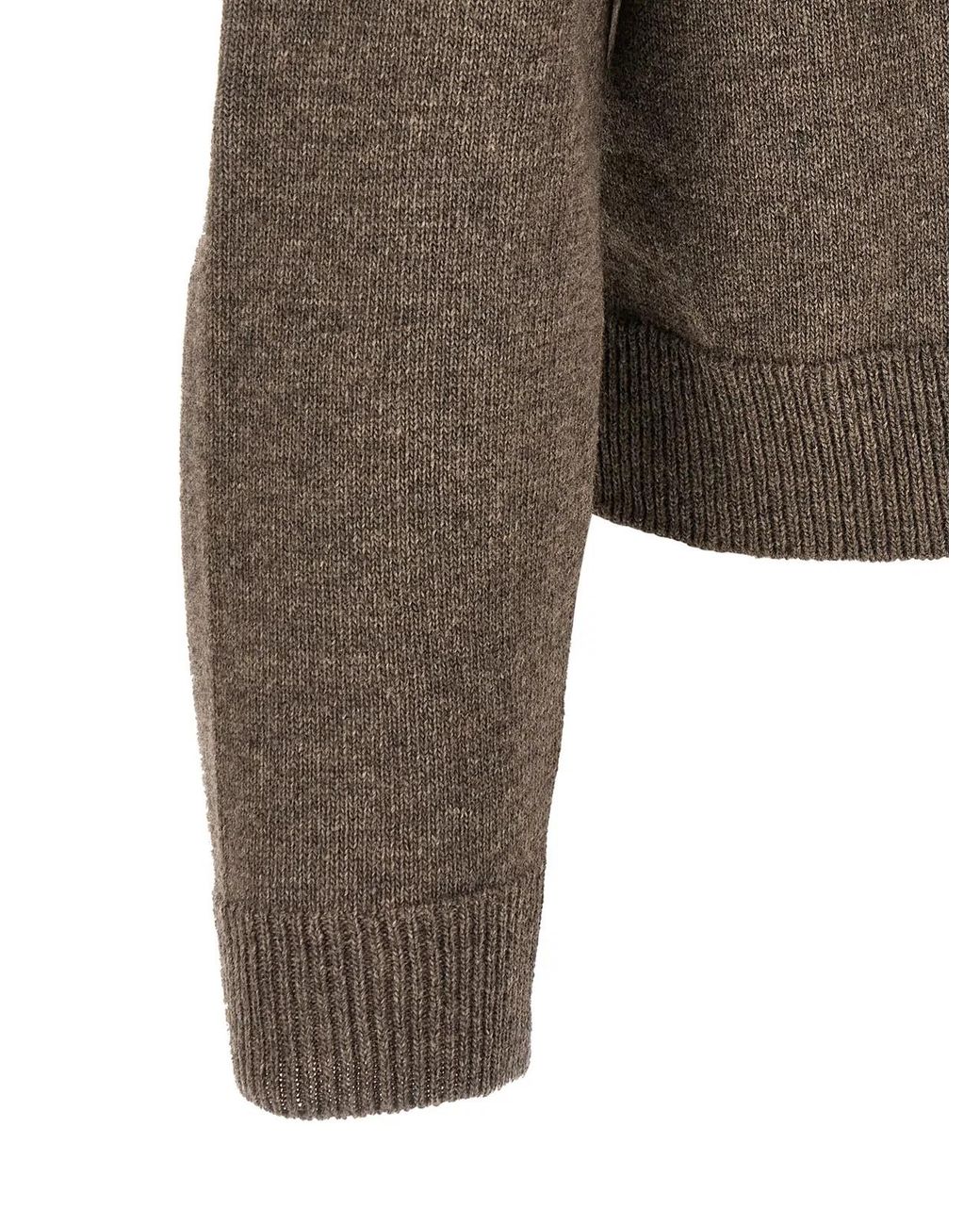 Maison Margiela Gray 'Memory Of' Sweater for men
