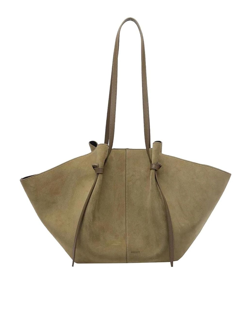 Yuzefi Natural Fennel Large Mochi Shoulder Bag