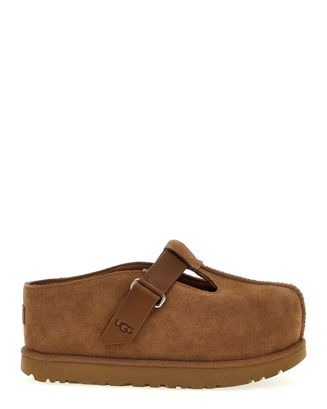 Ugg Brown 'Goldenstar Hi' Sabots