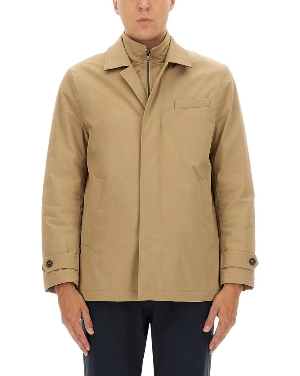 Fay Natural Morning Double Front Jacket for men