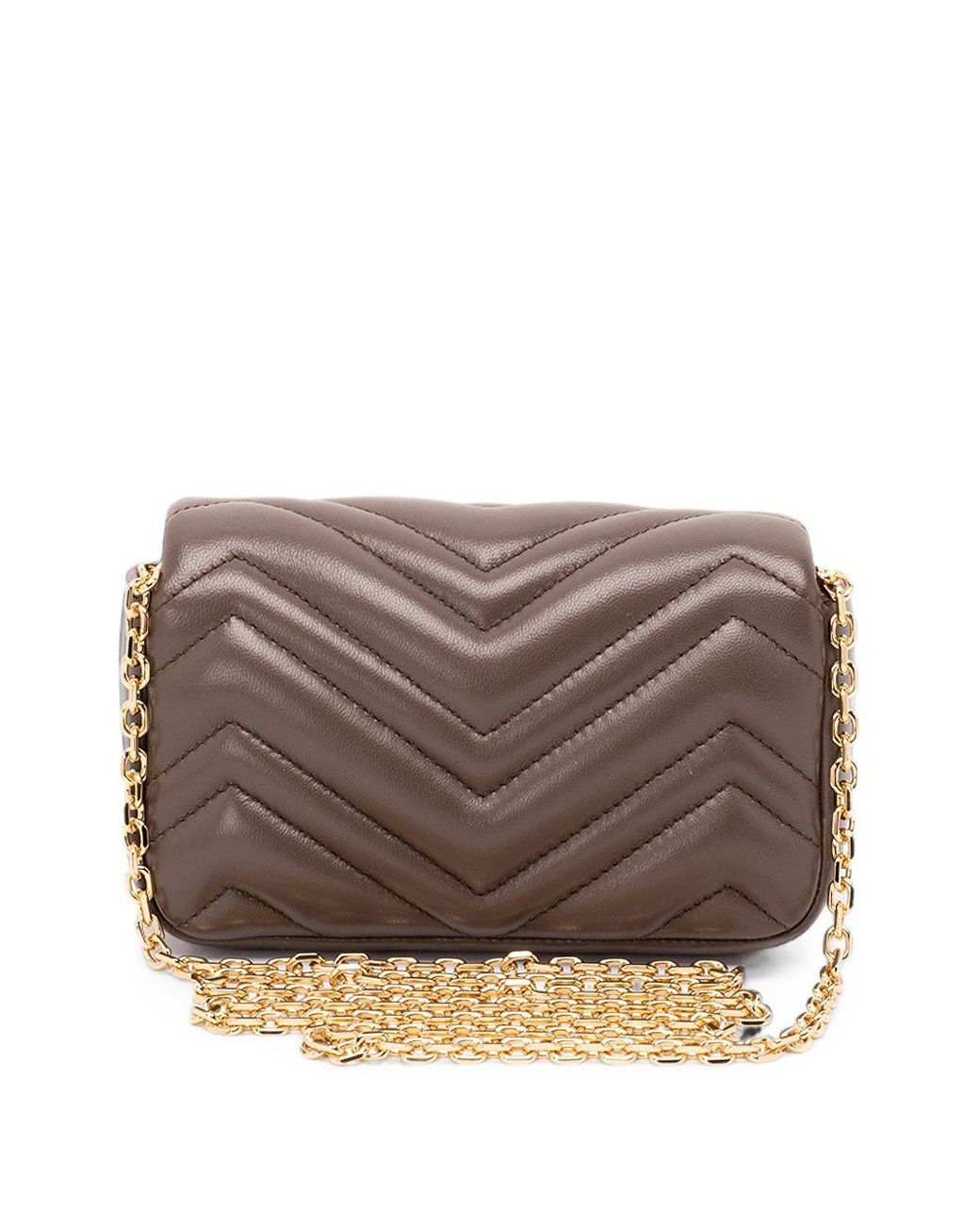 Gucci Metallic Gg Marmont Shoulder Bag