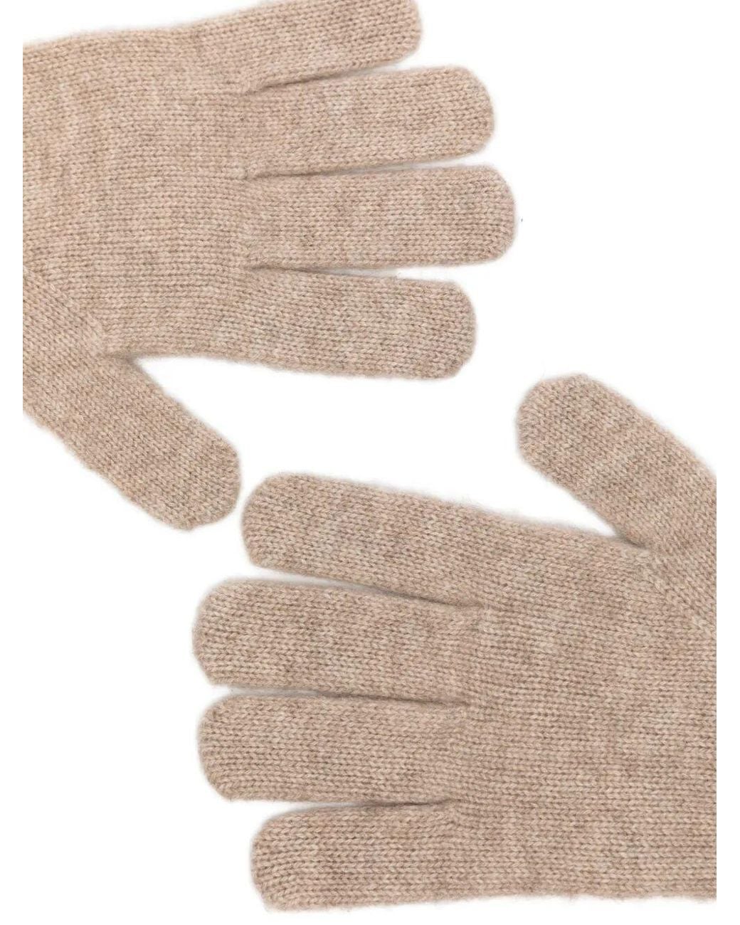 ABSOLUT CASHMERE White "Lorenza" Gloves