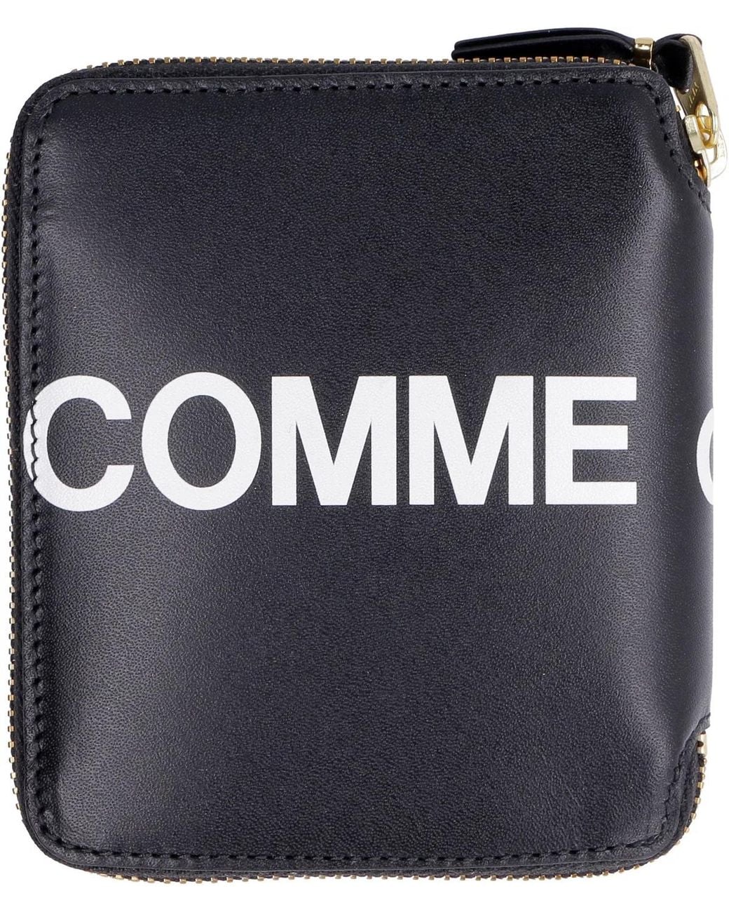 Comme des Garçons Blue Wallet Huge Leather Zip Around Wallet for men