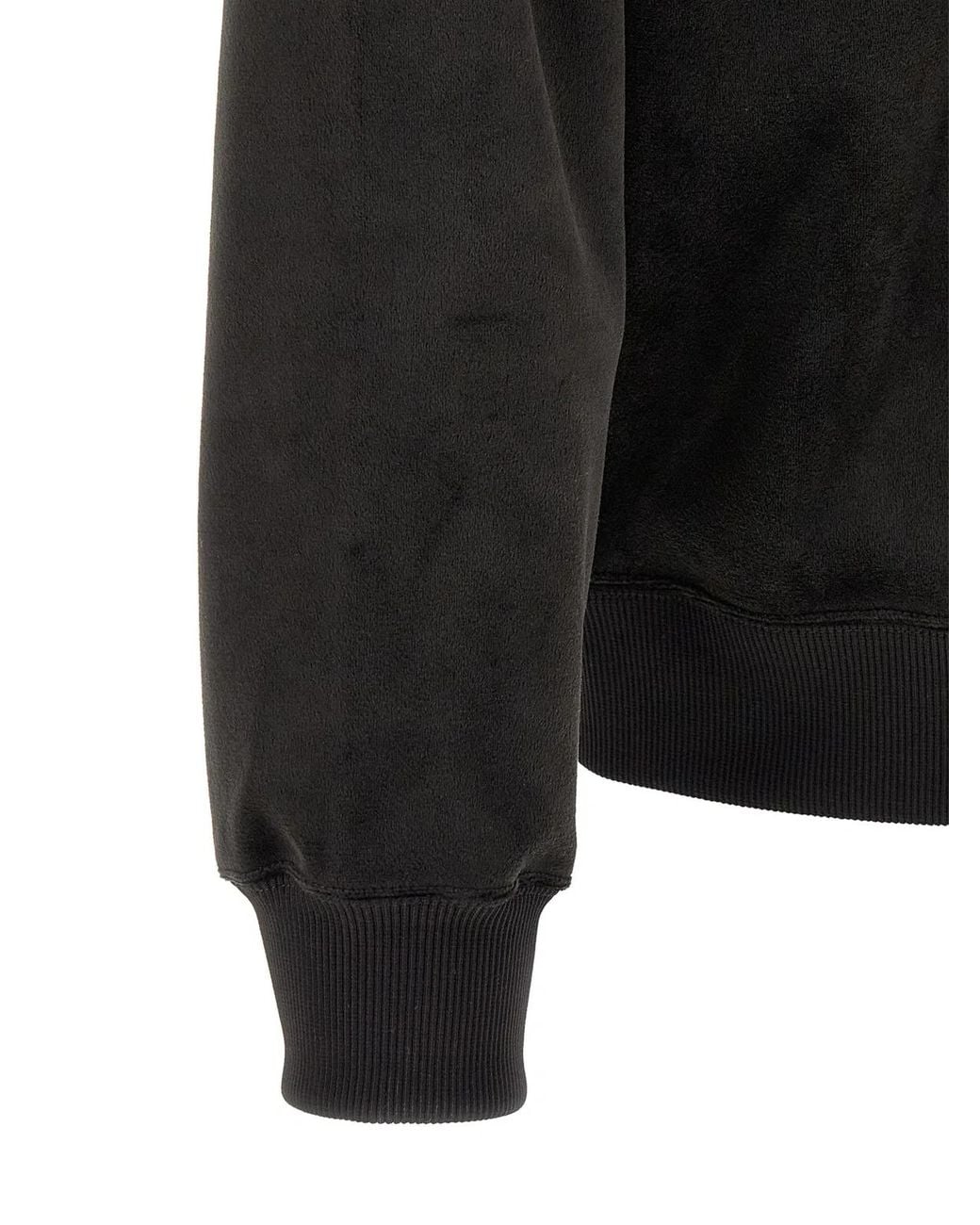 Y-3 Black 'Velvet Sip Hd' Sweatshirt for men