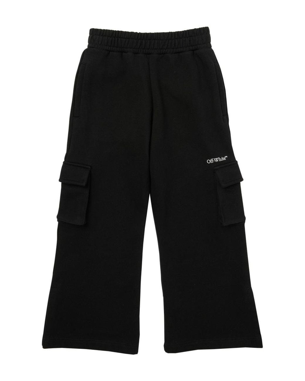 Off-White c/o Virgil Abloh Black Bookish Cargo Wide Sweatpant