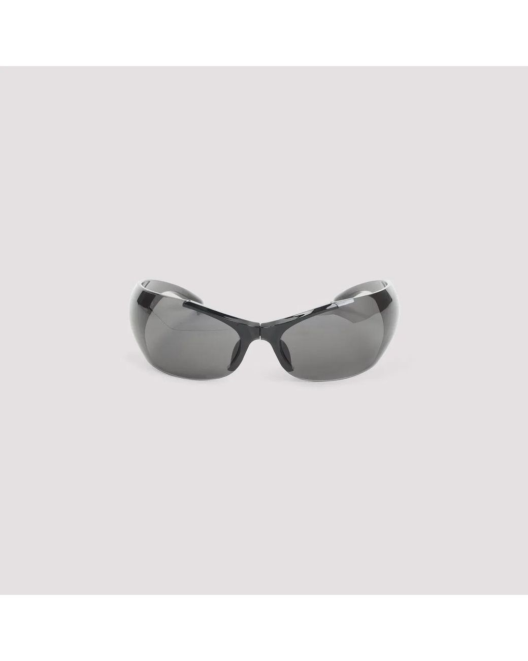 Balenciaga Gray Afterhour Oval Sunglasses