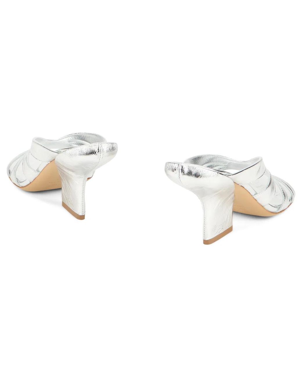 Dries Van Noten White Elegant With Heel