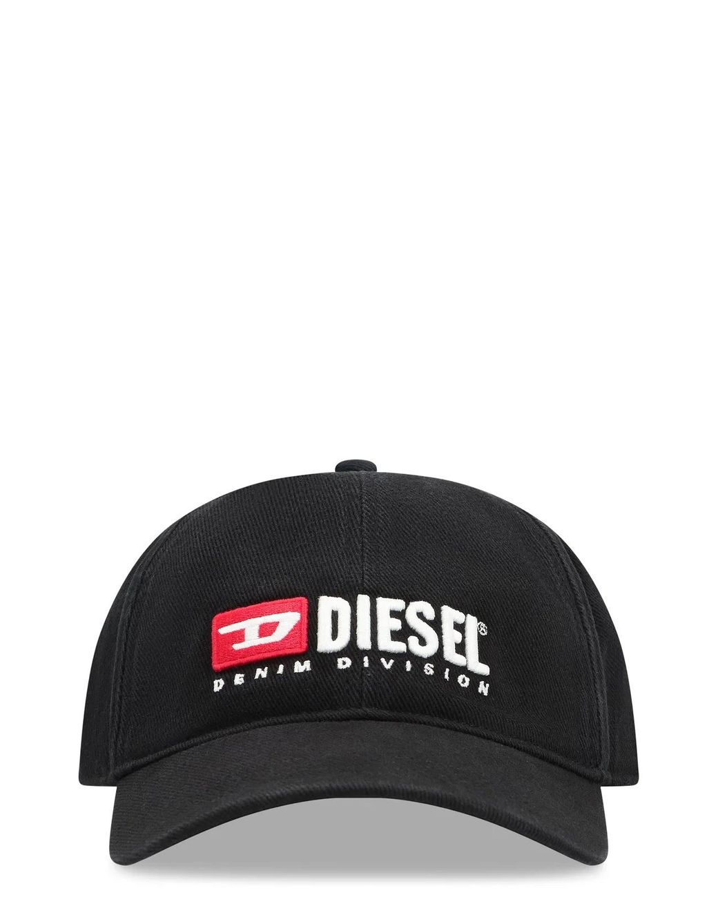 DIESEL Black Cotton Hat for men