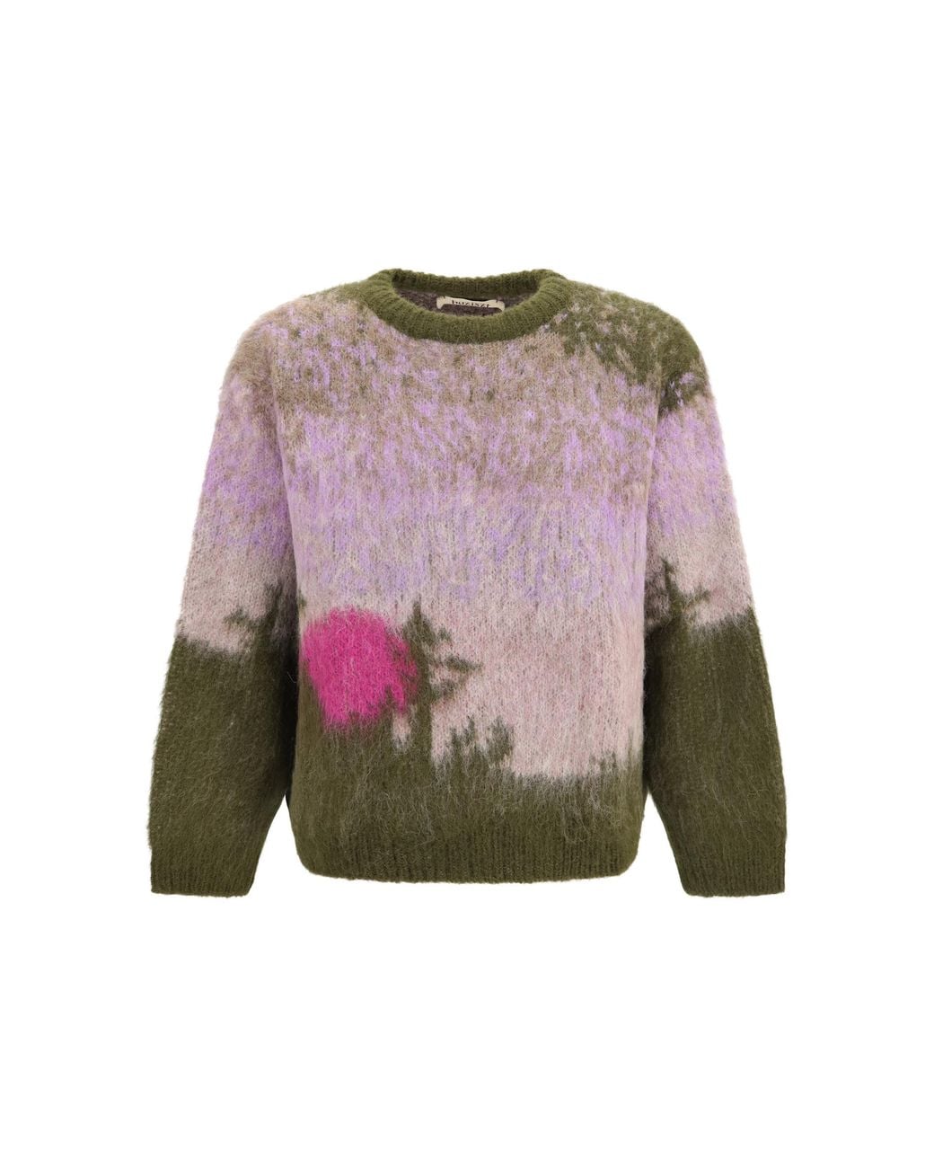 BAZISZT Pink Huanuco Baby Alpaca And Wool-Blend Sweater for men