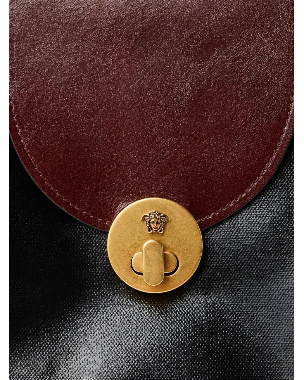 Versace Black Vivian Small Shopper