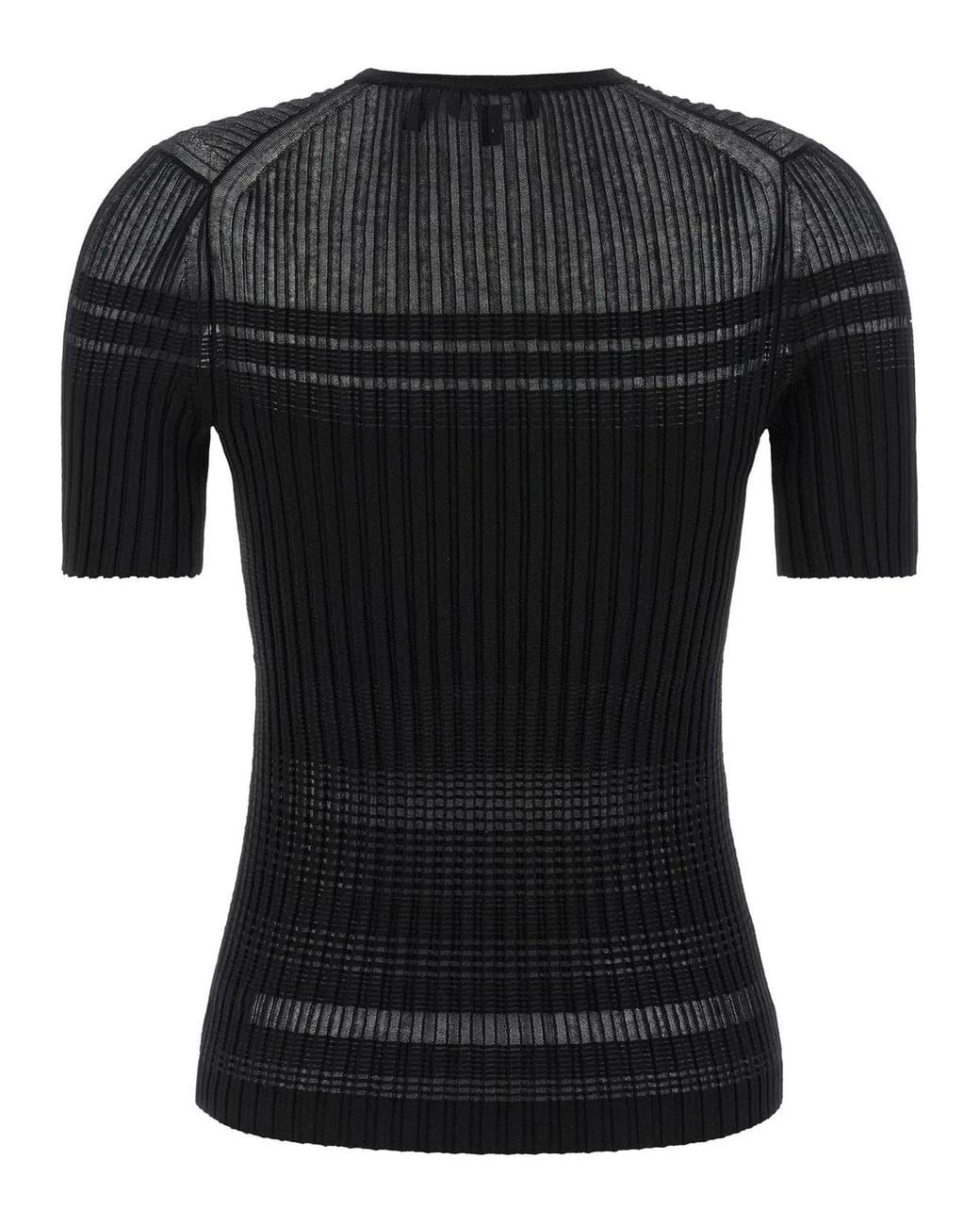 Theory Black Viscose T-Shirt