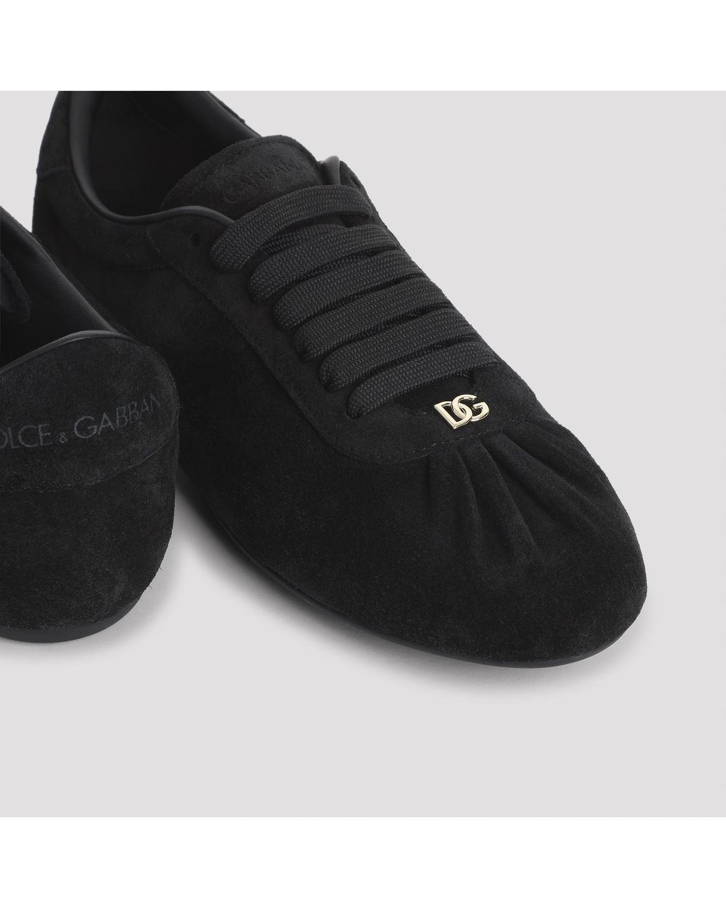 Dolce & Gabbana Black Dolce & Gabbana Ballet Sneakers