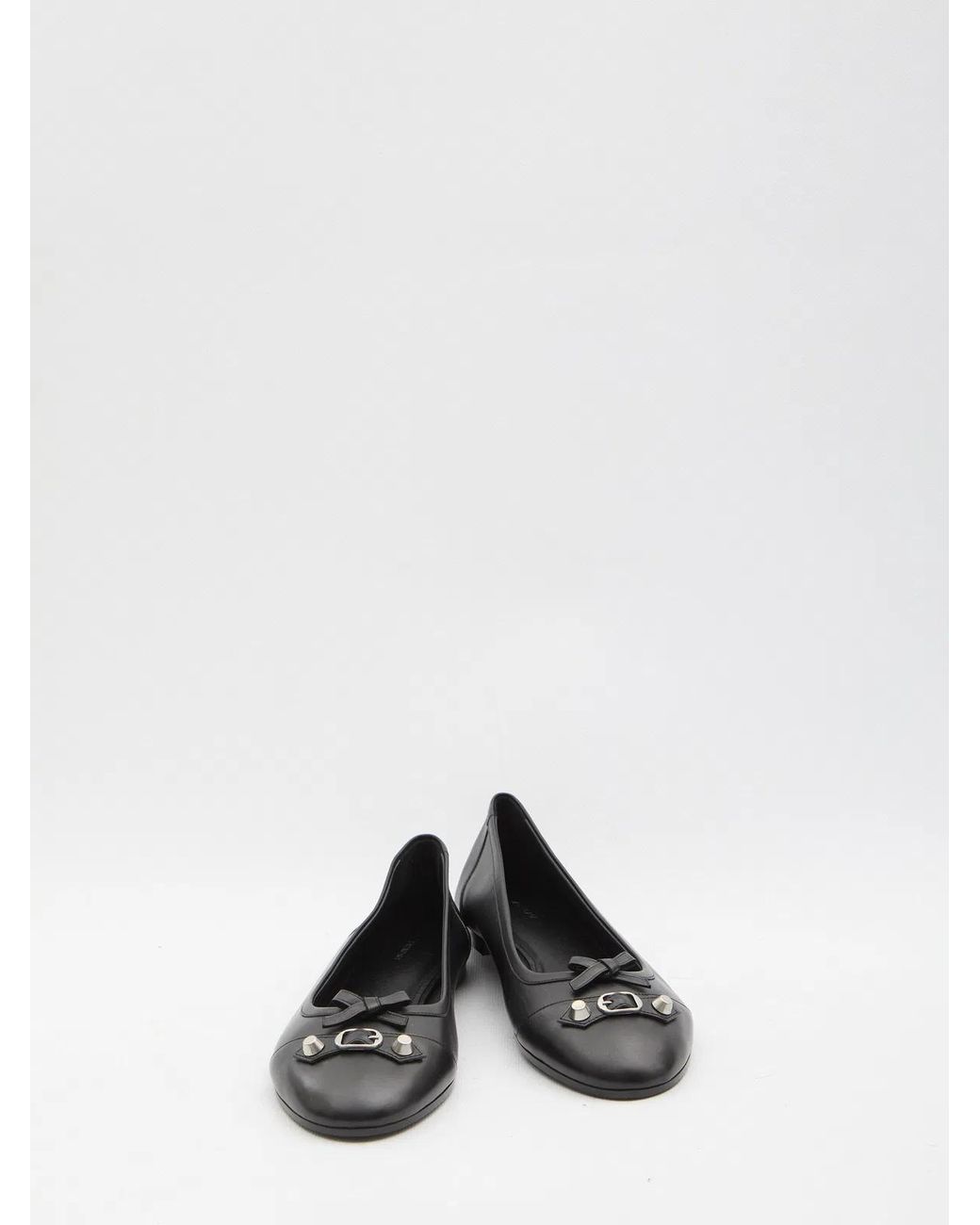 Balenciaga White City Up Ballet Flats