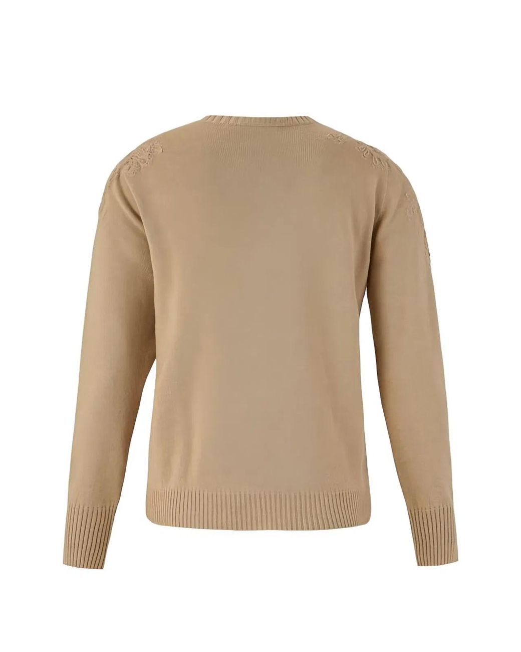 D.exterior Brown Milk Wool Sweater