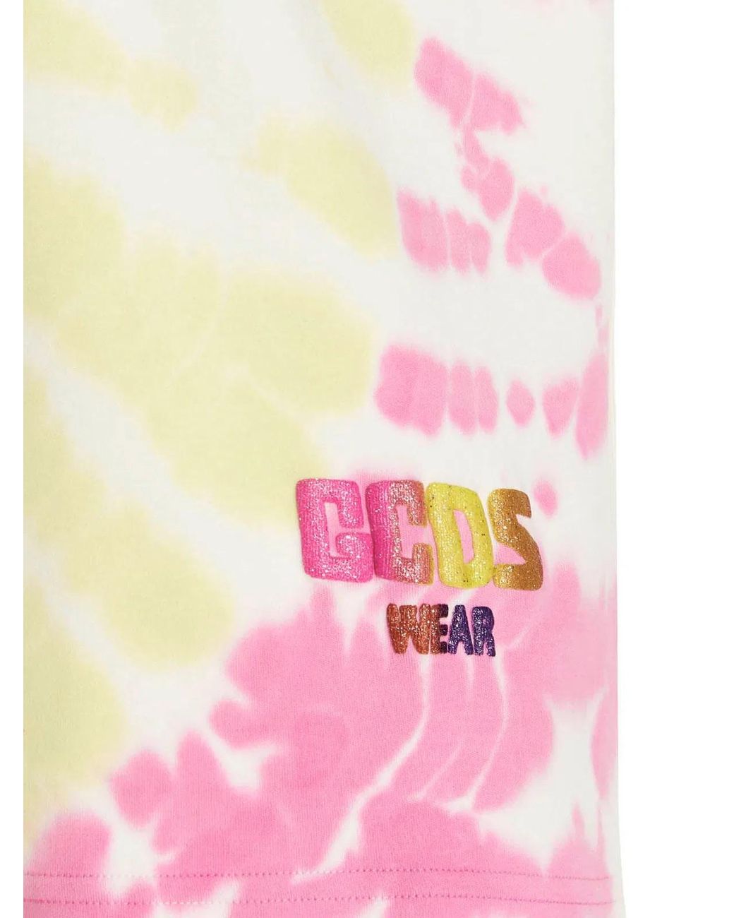 Gcds Pink T-Shirt Tie Dye' for men