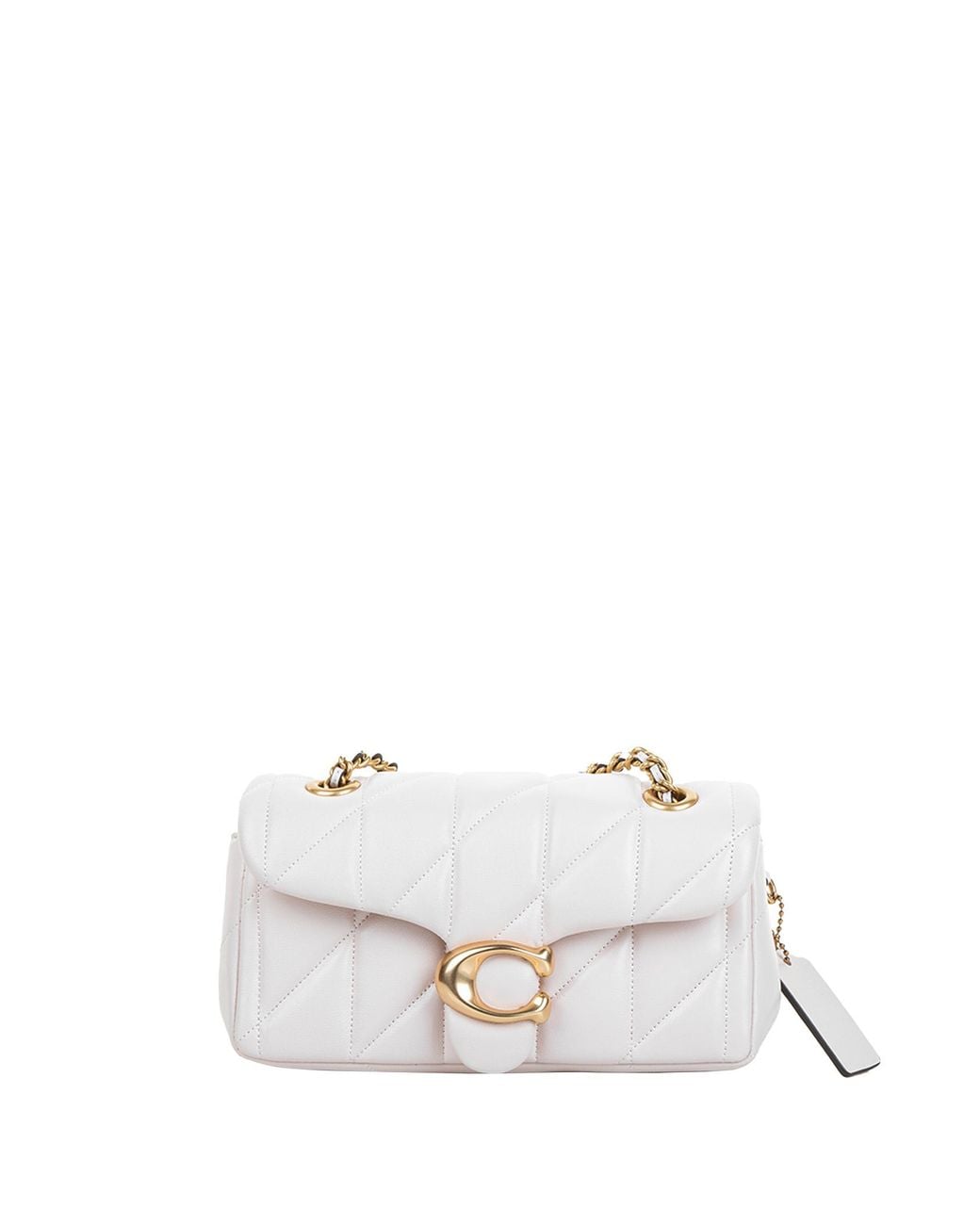 COACH White Tabby 20 Crossbody
