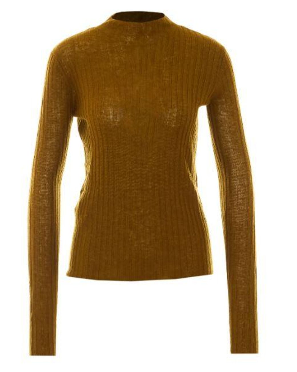 Pinko Brown Wool Sweater
