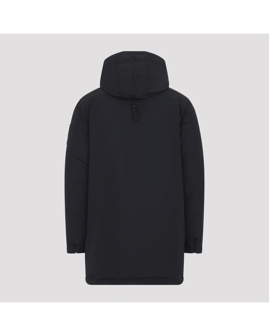 Stone Island Blue Padded Long Parka