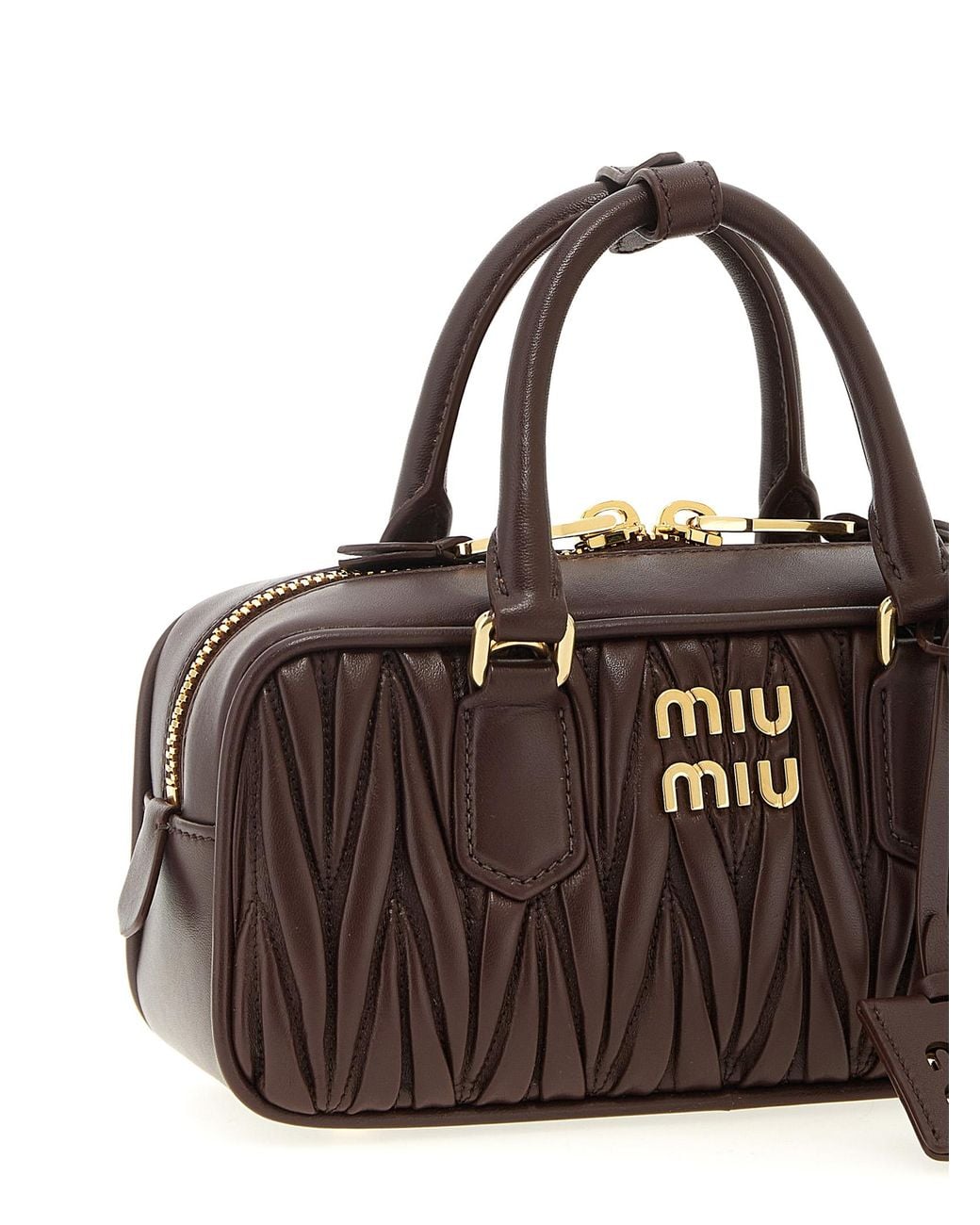 Miu Miu Brown 'Arcadie' Handbag