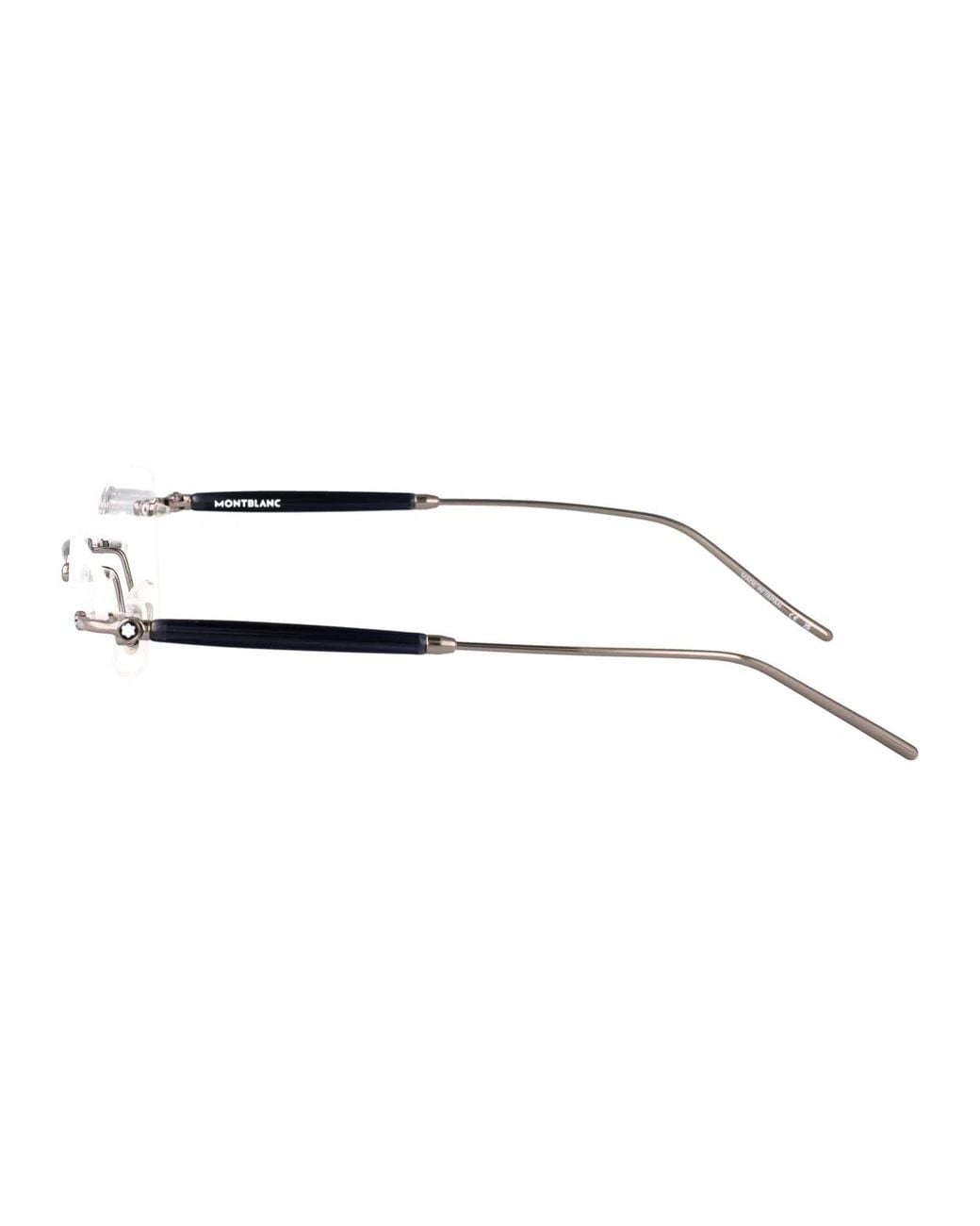 Montblanc Multicolor Ruthenium-Ruthenium-Transparent Metal Glasses