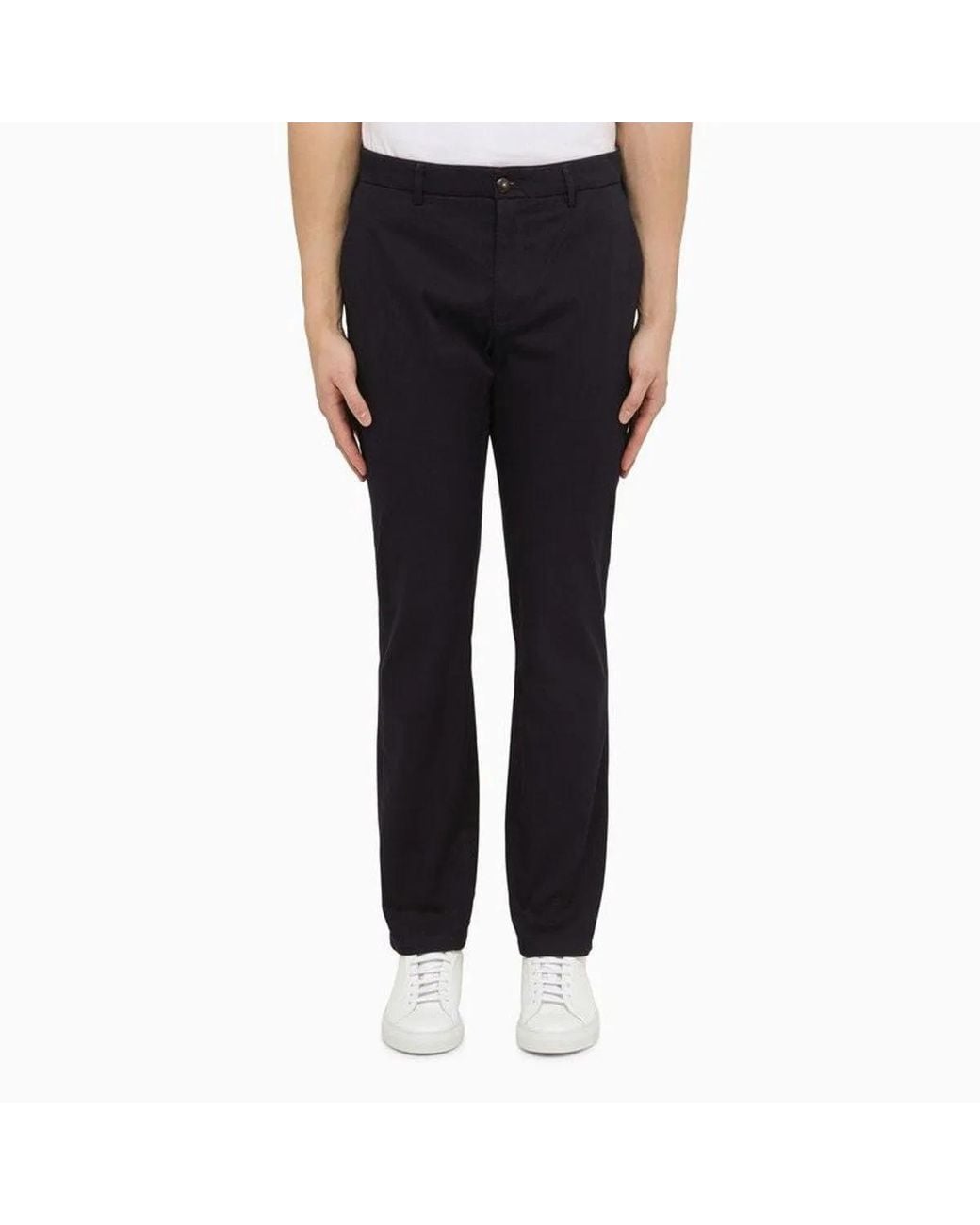 Department 5 Black Prince Chino Pants for men