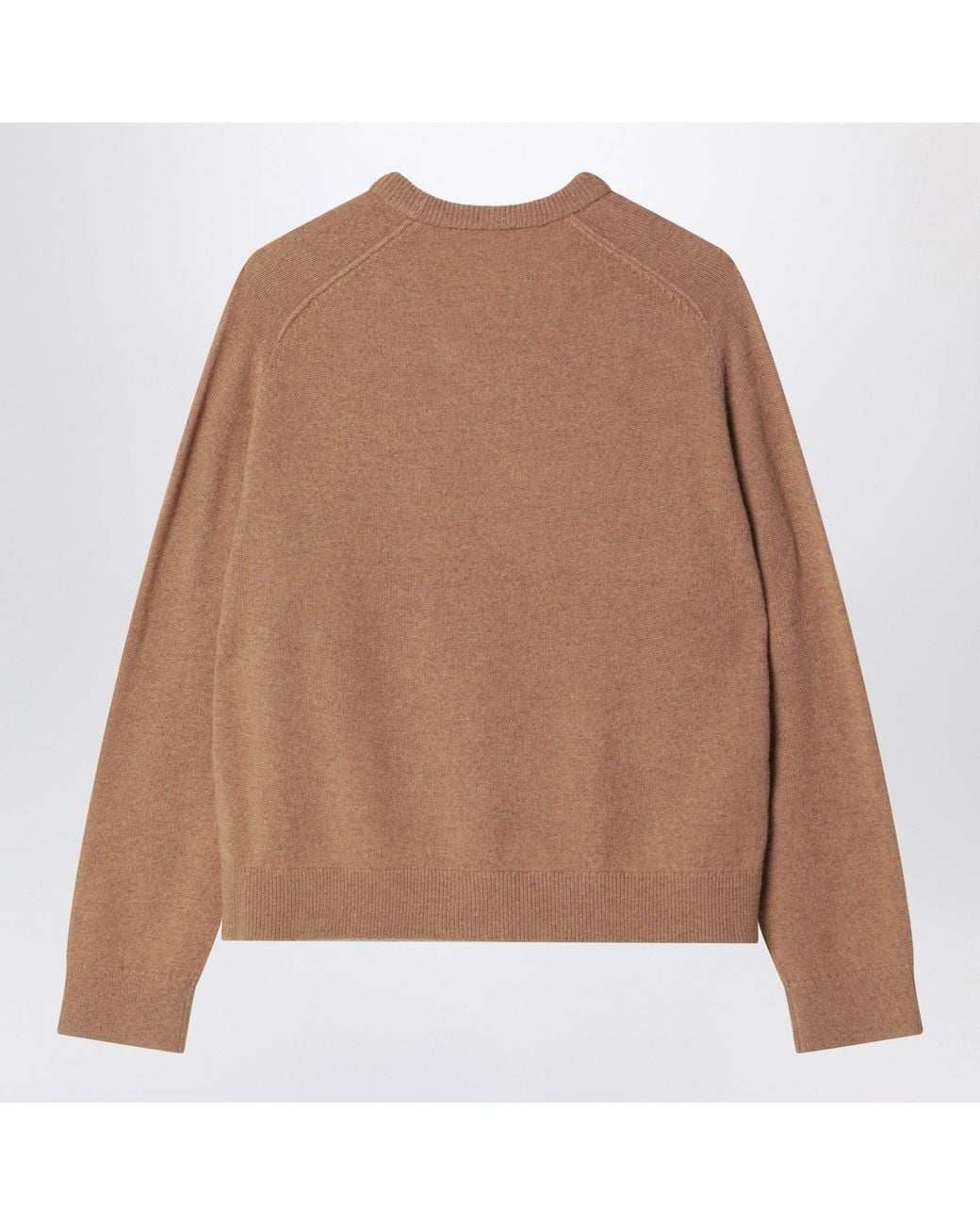 Acne Brown V-Neck Jumper for men