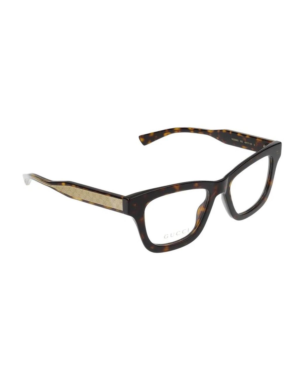 Gucci Black Eyeglasses Gg2066O 002 Havana Havana Transpa/17/140