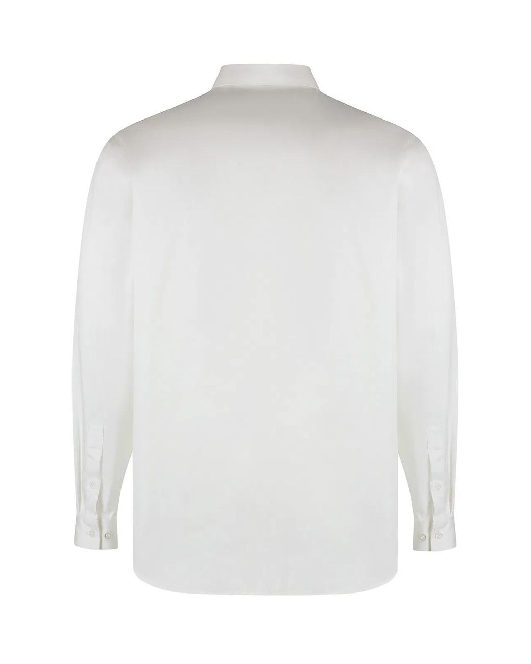Gucci White Cotton Shirt for men