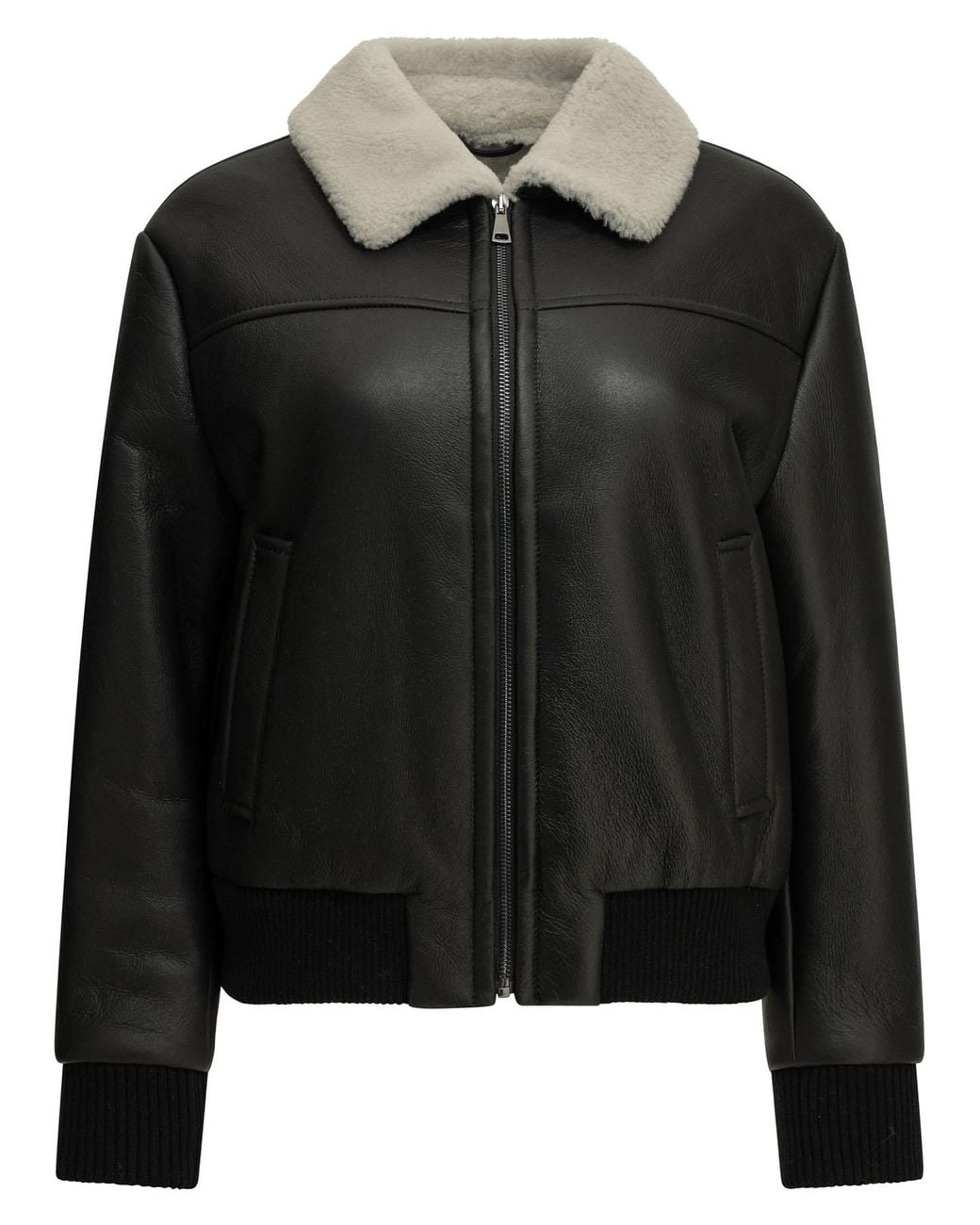 Semler Black Shearling Jacket