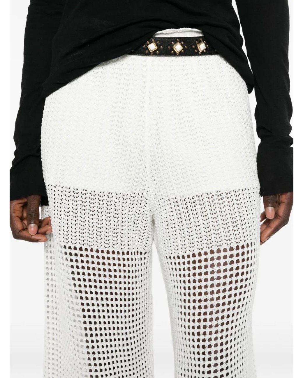 IRO White Midi Skirt