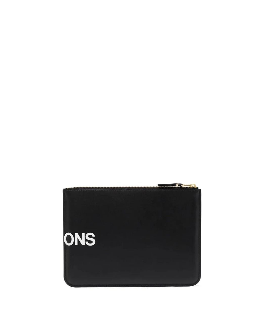 Comme des Garçons Black Wallet Wallet Huge Logo for men