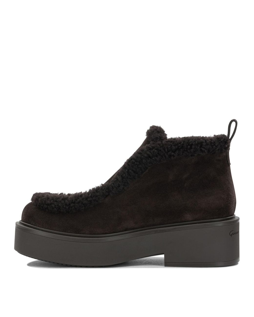 Gianvito Rossi Black "Yari" Pull-On Ankle Boots