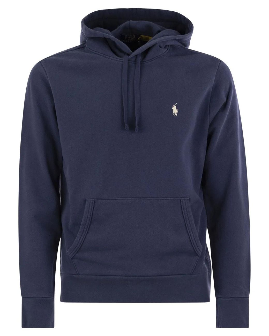 Polo Ralph Lauren Blue Hooded Sweatshirt Rl for men