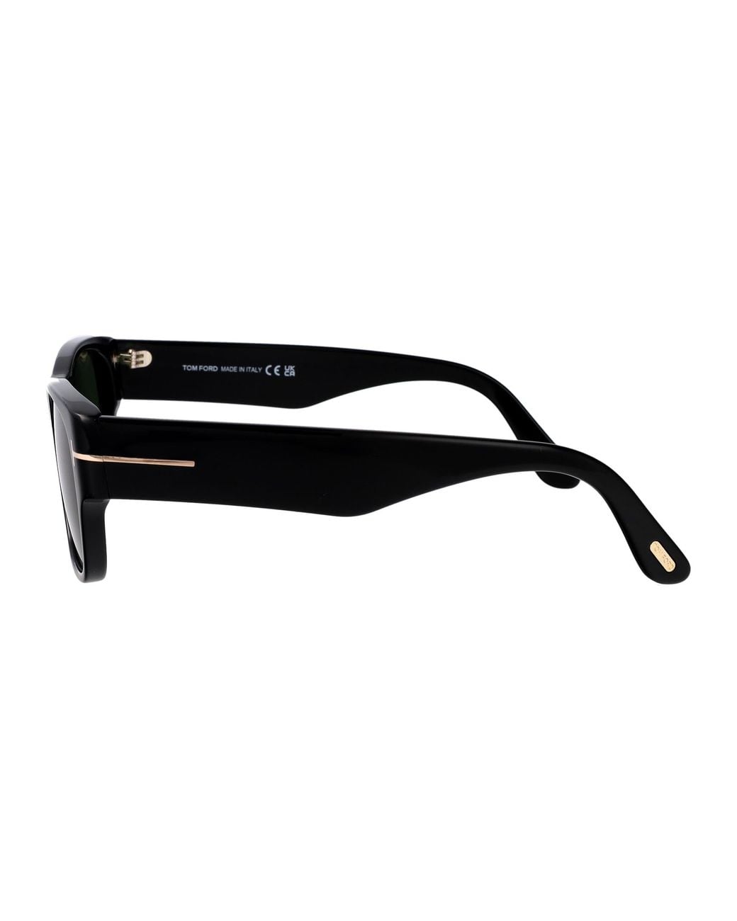 Tom Ford Green Nero Lucido Verde Acetate Sunglasses for men