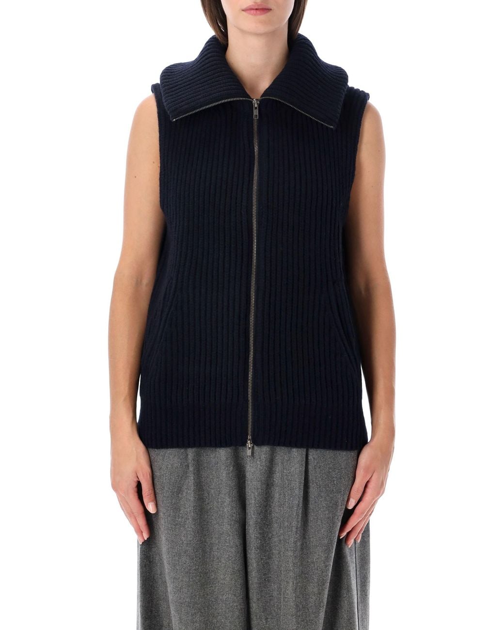 Soeur Blue Kristen Knit Vest