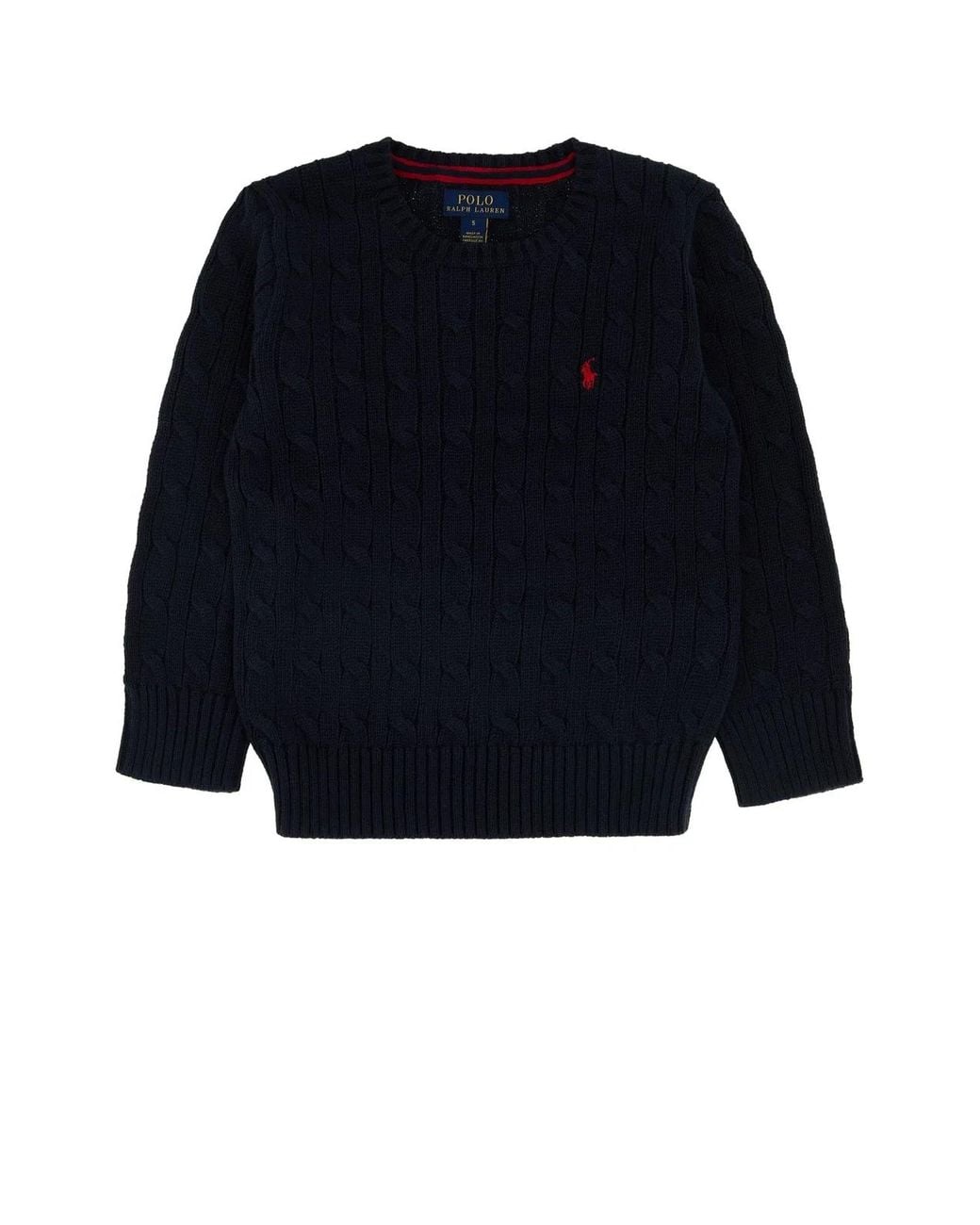 Polo Ralph Lauren Black Kids Mini Logo Sweater