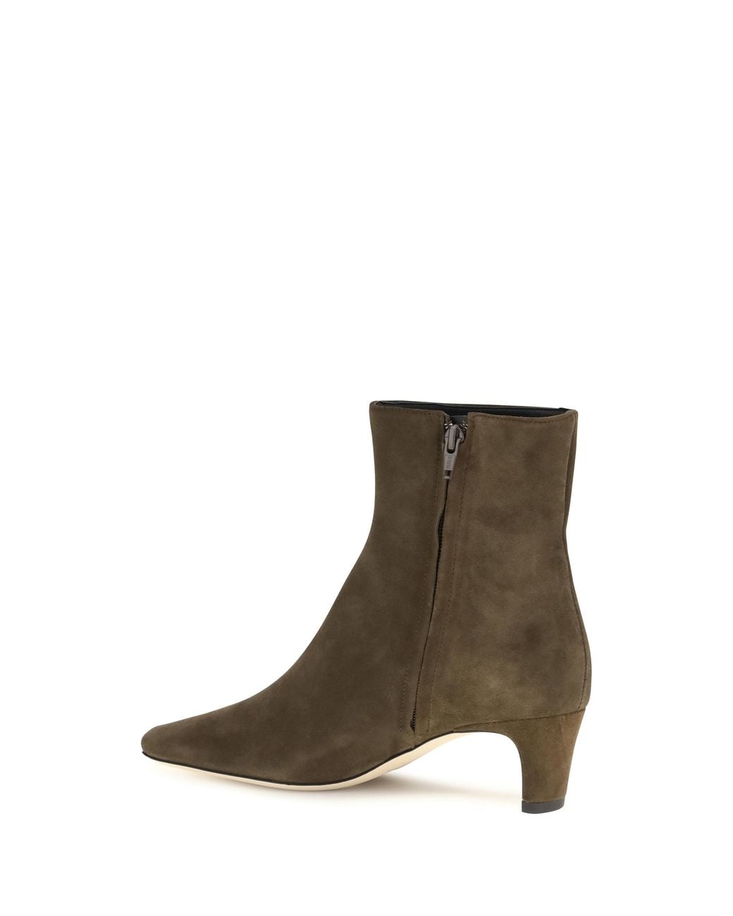 Staud Brown Wally Ankle Boots