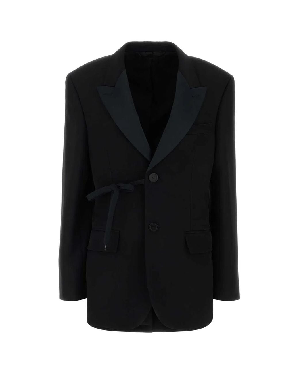Balenciaga Black Wool Blazer