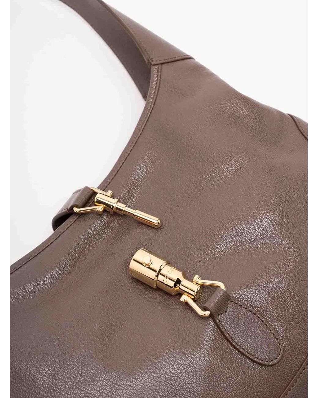 Gucci Brown 'Jackie 1961' Shoulder Bag