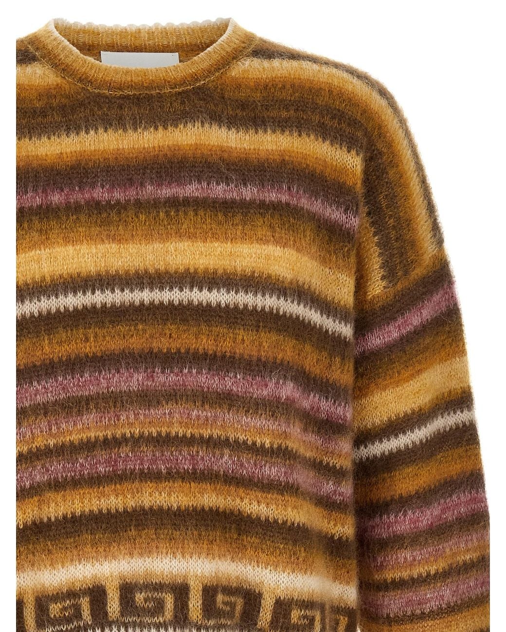 Isabel Marant Multicolor Crew-Neck Sweater With Brushed Finish for men