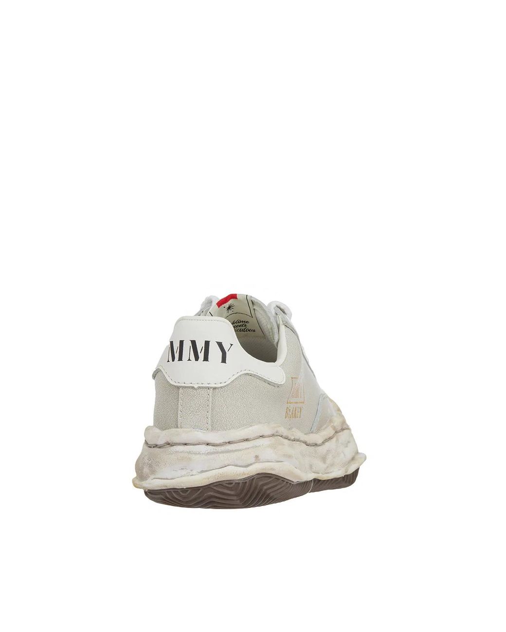 Maison Mihara Yasuhiro White Sneaker Blakey Low Vintage Leather for men