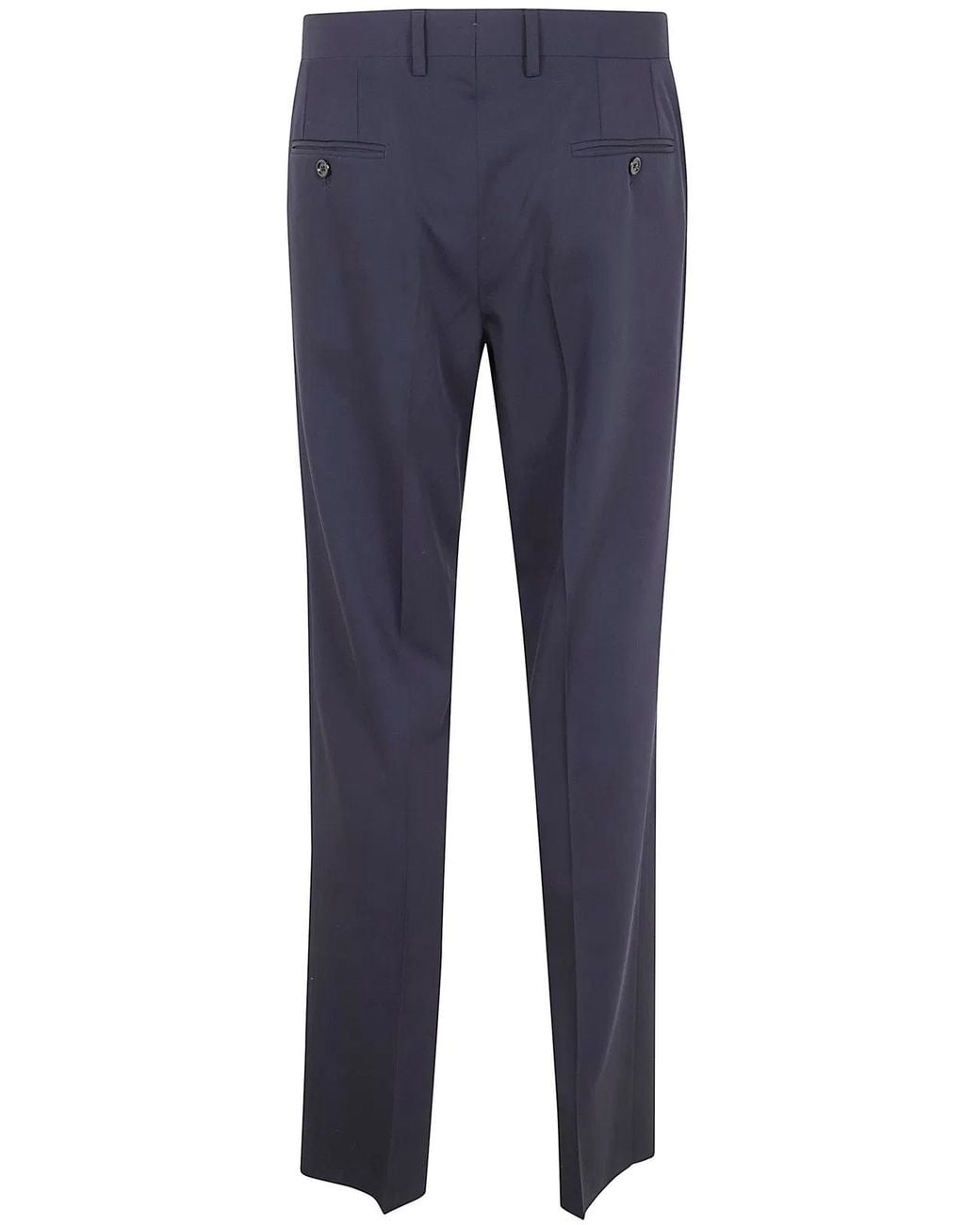 Lardini Blue Classic Trousers for men