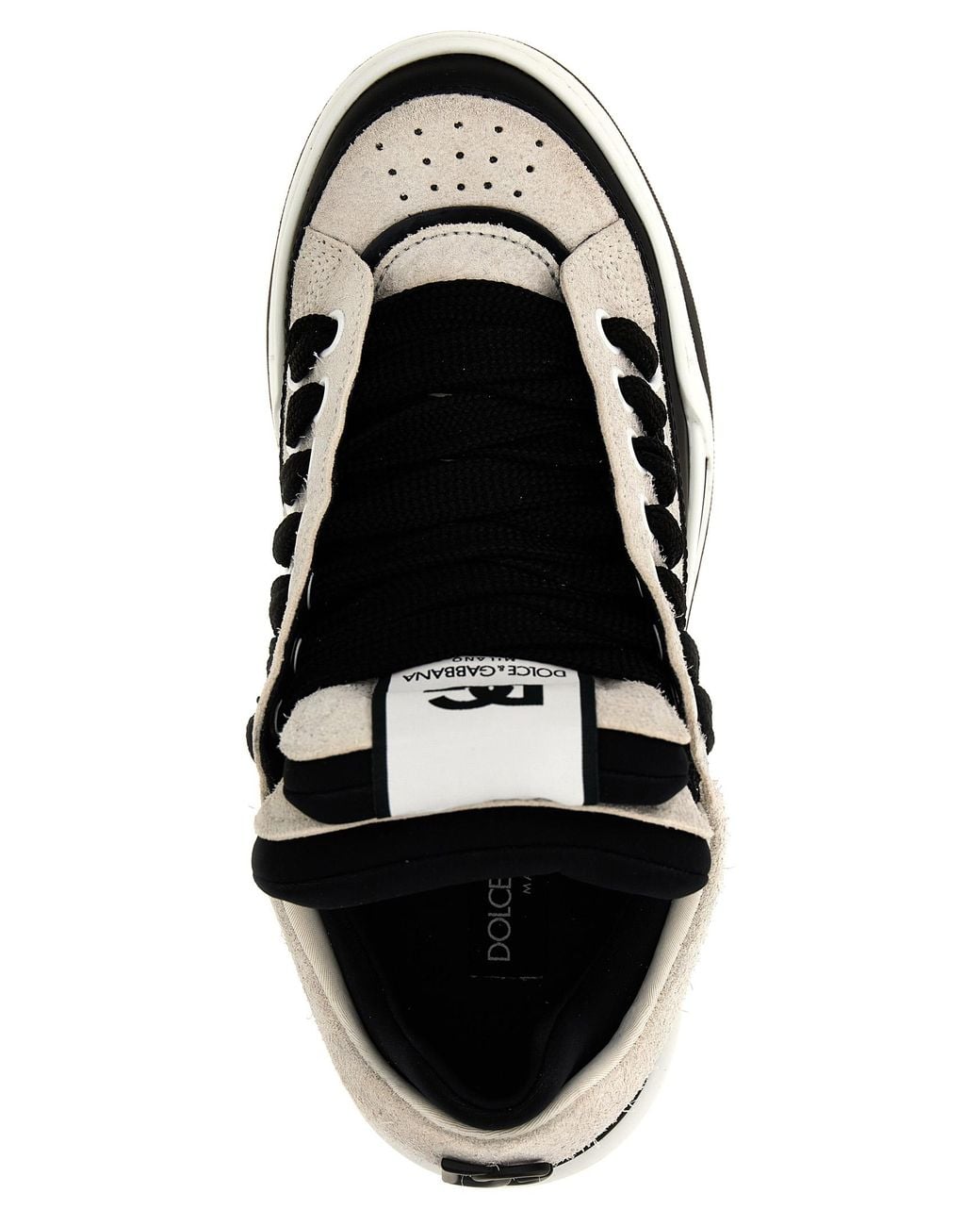 Dolce & Gabbana Black Dolce&Gabbana 'New Roma' Sneakers for men