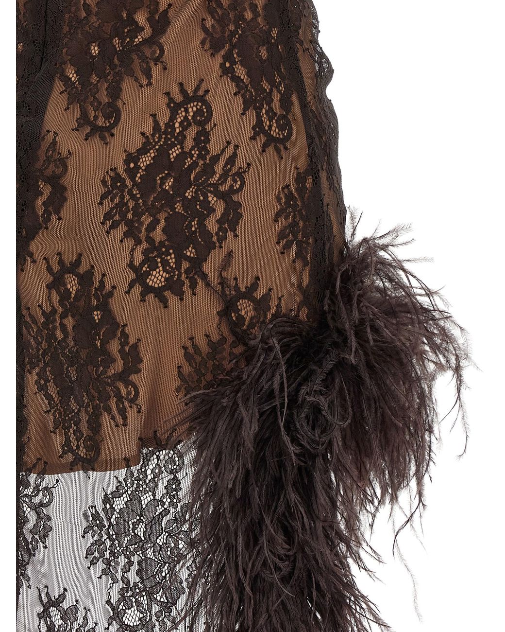 GIUSEPPE DI MORABITO Black Dress With Train