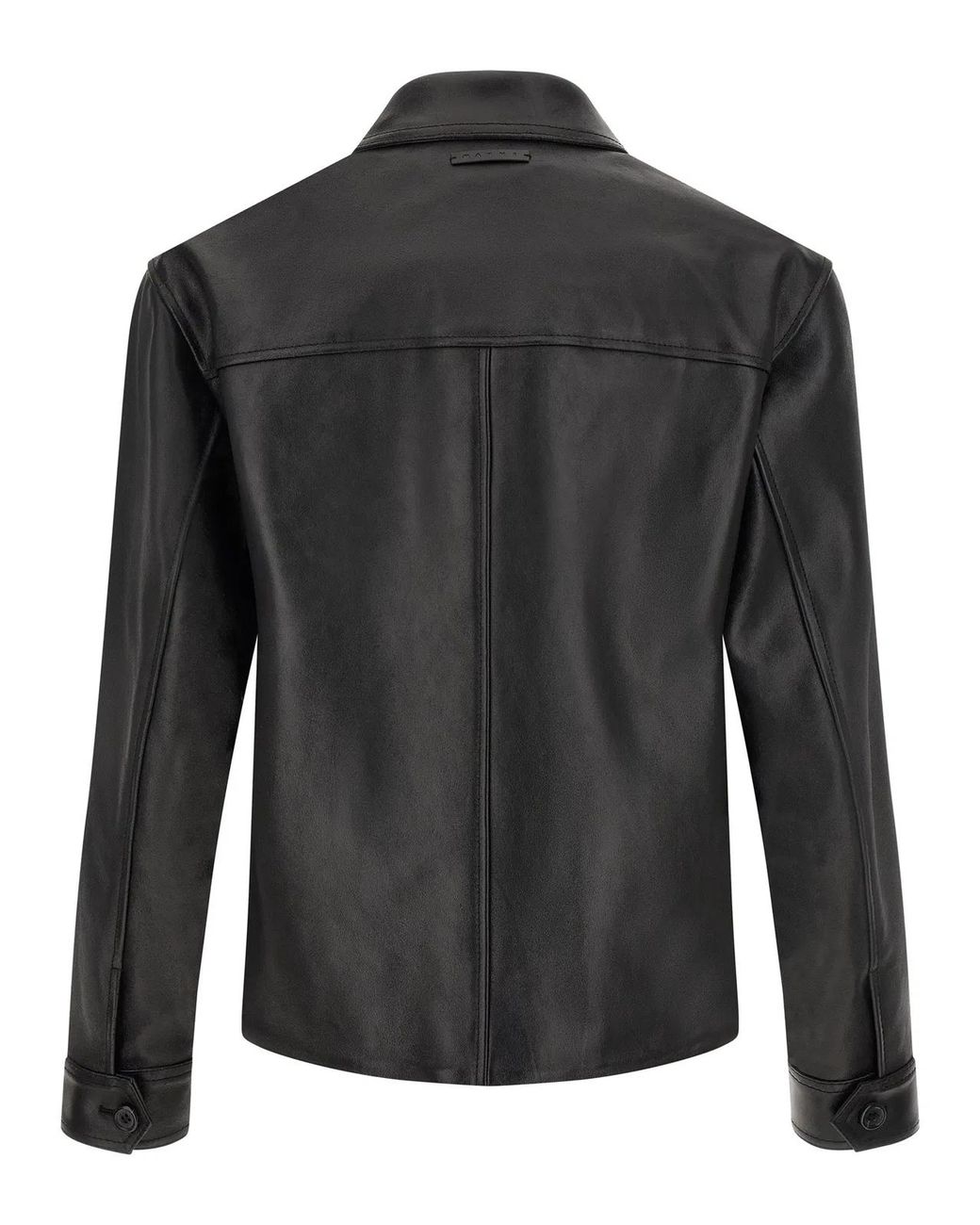 Marni Brown Leather Jacket for men