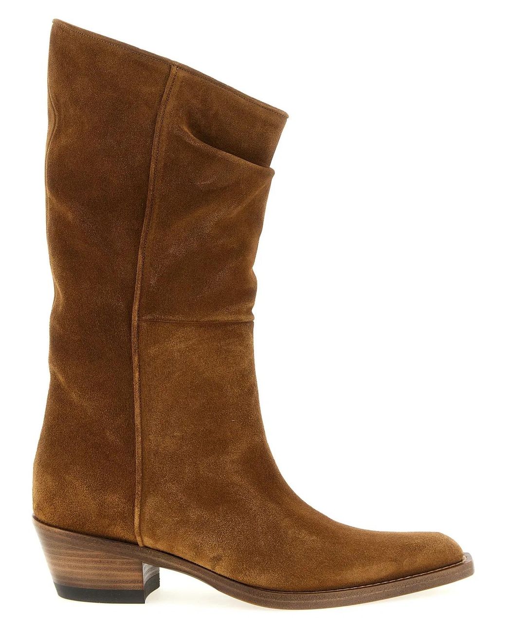 Khaite Brown 'Clive' Boots