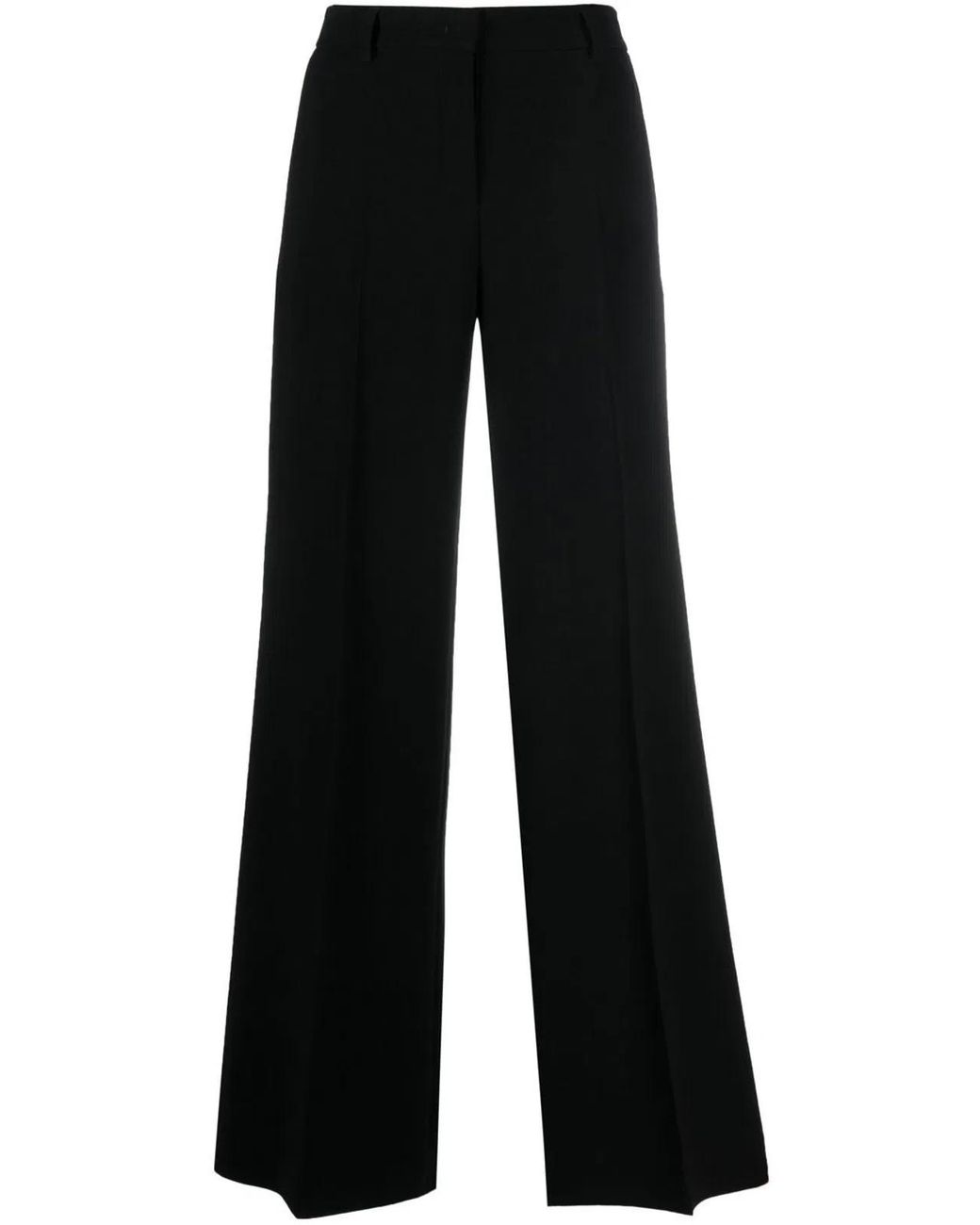 Alberto Biani Black Flared Trousers