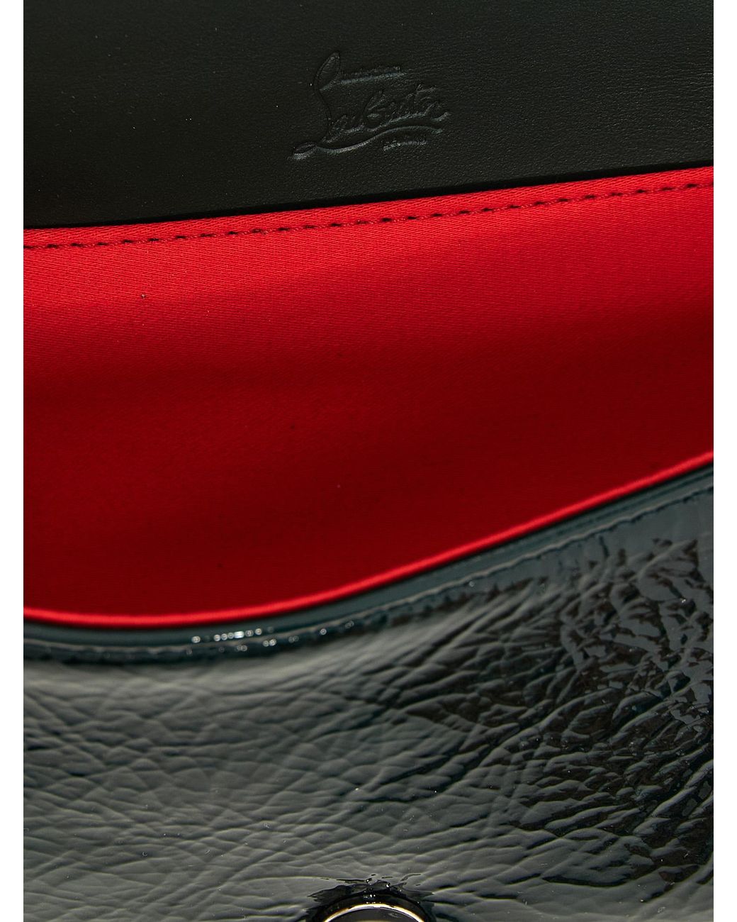 Christian Louboutin Black 'Loubi54' Crossbody Bag