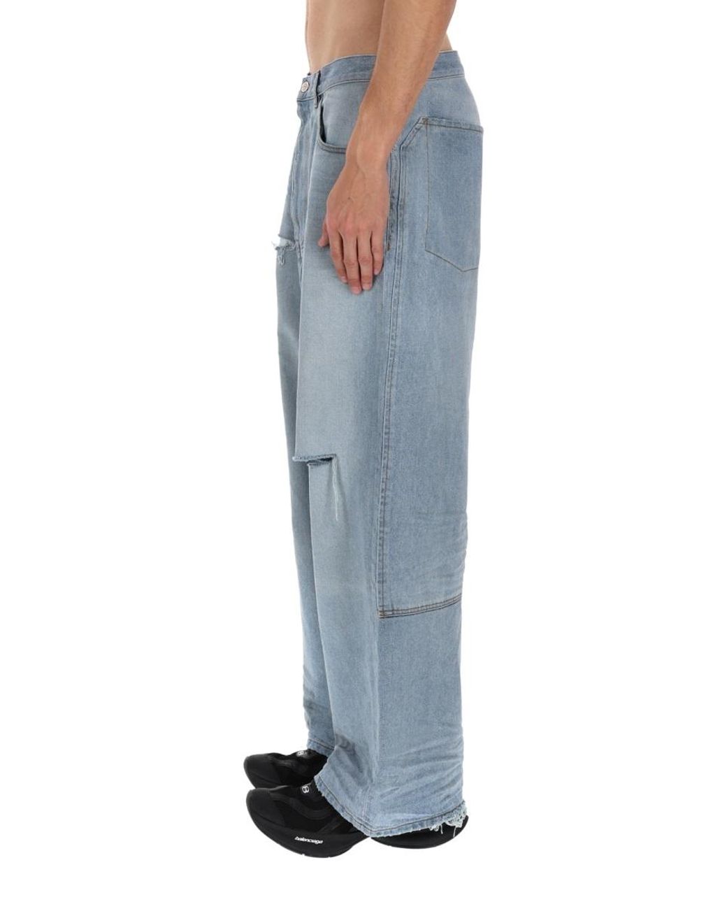 Balenciaga Blue Jeans "Minimal" for men